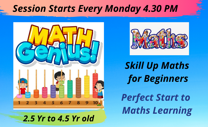 Skill up Maths for a Great Beginning.. (2.5 Yr to 4.5 Yr old) – Tutera Kids